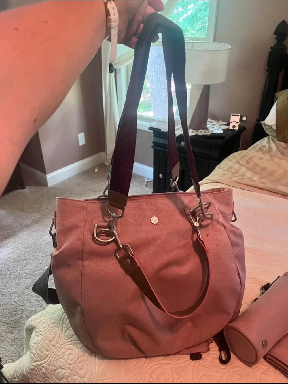 Rose LASSIG diaper bag
